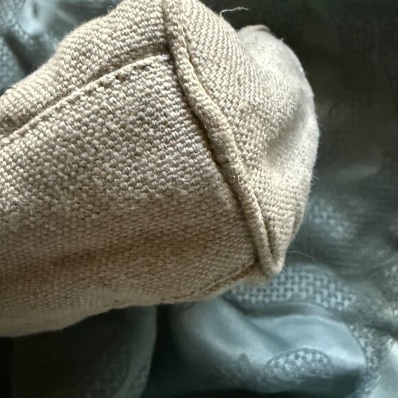 Prada Studded Canapa  Pouch - Picture 5 of 15